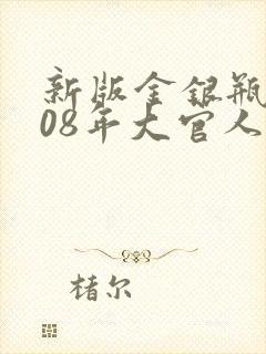 新版金银瓶2008年大官人