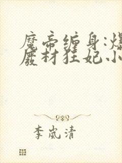 魔帝缠身:爆宠废材狂妃小说网
