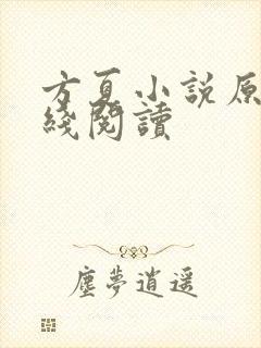 方夏小说原著在线阅读