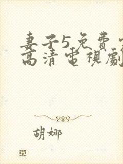 妻子5免费完整高清电视剧在线看