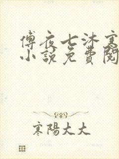 傅夜七沐寒声的小说免费阅读