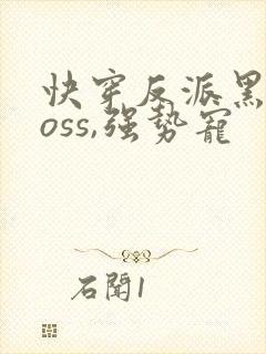 快穿反派黑化boss,强势宠