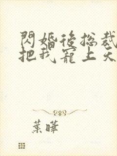 闪婚后总裁老公把我宠上天短剧免费观看