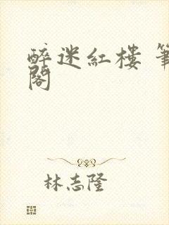 醉迷红楼 笔趣阁