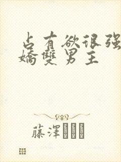 占有欲很强的病娇双男主