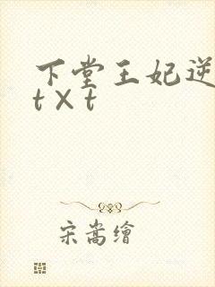 下堂王妃逆袭记t×t