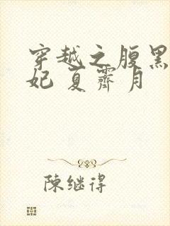 穿越之腹黑世子妃 夏霁月