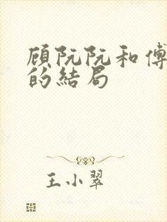 顾阮阮和傅西洲的结局封面