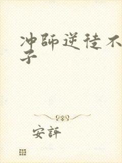 冲师逆徒不是圣子封面