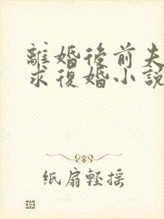 离婚后前夫哭着求复婚小说全文免费阅读