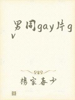 男同gay片gv