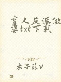 盲人反派做我老婆txt下载封面