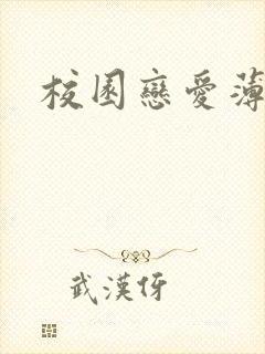 校园恋爱薄封面