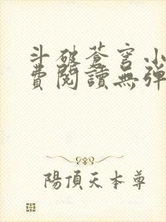 斗破苍穹小说免费阅读无弹窗封面