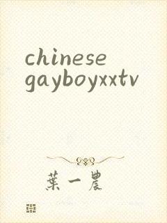 chinesegayboyxxtv封面