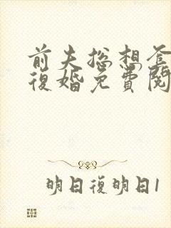 前夫总想套路我复婚免费阅读全文