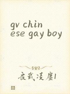 gv chinese gay boy