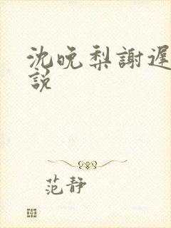 沈晚梨谢迟云小说