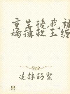 重生后,我被病娇摄政王缠上了全本txt下载