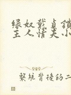 绿奴戴贞锁服侍主人情夫小说