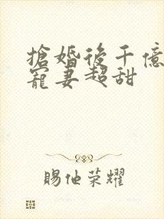 抢婚后千亿总裁宠妻超甜