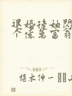 退婚后她闪婚了个亿万富翁封面