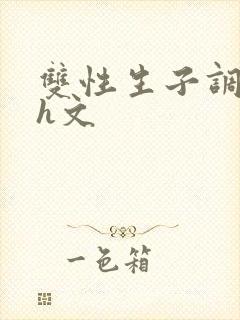 双性生子调教高h文