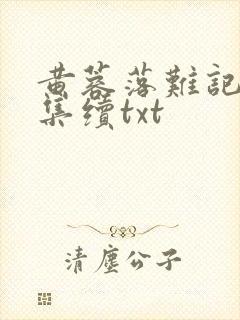 黄蓉落难记全文集续txt