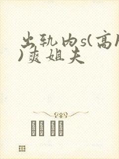 出轨内s(高h)爽姐夫