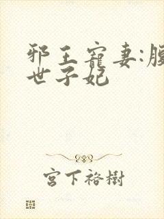 邪王宠妻:腹黑世子妃