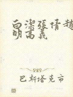 白洁张倩赵敏李明高义