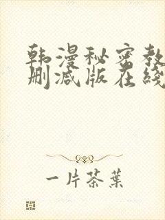 韩漫秘密教学无删减版在线