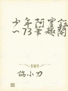 少年阿宾钰慧1～73笔趣阁