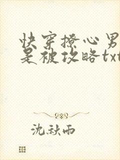 快穿撩心男神总是被攻略txt封面
