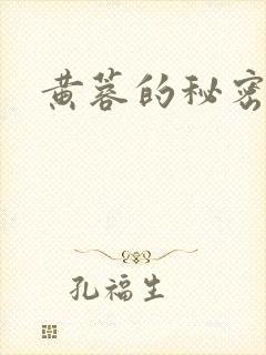 黄蓉的秘密