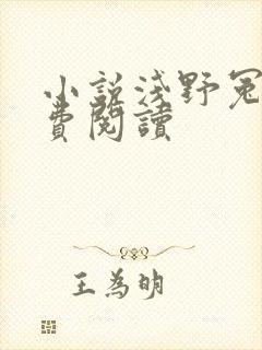 小说浅野冤仇免费阅读封面