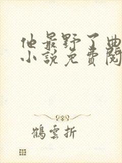 他最野了曲小蛐小说免费阅读