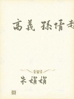 高义 孙倩赵敏