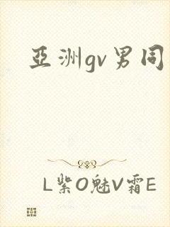 亚洲gv男同
