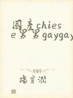 国产chiese男男gaygay