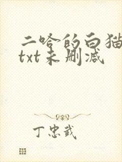 二哈的白猫师尊txt未删减