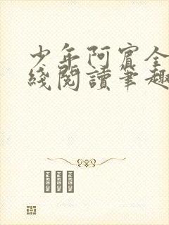 少年阿宾全文在线阅读笔趣阁