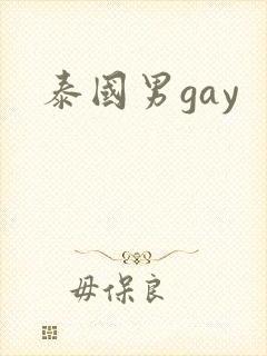 泰国男gay