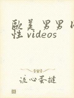 欧美 男男 同性 videos
