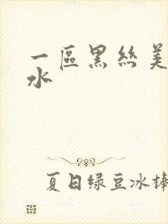 一区黑丝美女喷水封面