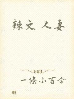 辣文 人妻