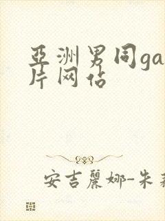 亚洲男同gay片网站