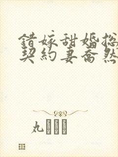 错嫁甜婚总裁的契约妻乔然