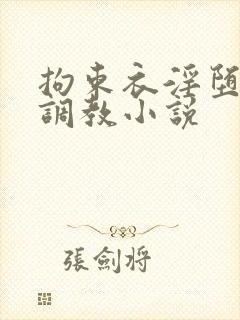 拘束衣淫堕自缚调教小说