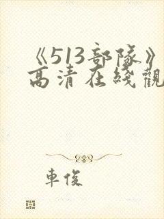 《513部队》高清在线观看免费